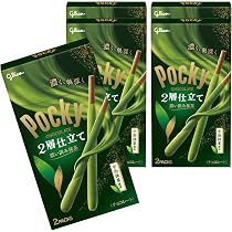 匿名配送☆Pocky 2層仕立て 抹茶 チョコレート 2パック Amazon.co.jp: 江崎グリコ ポッキー2層仕立て(濃い渋み抹茶) 江崎